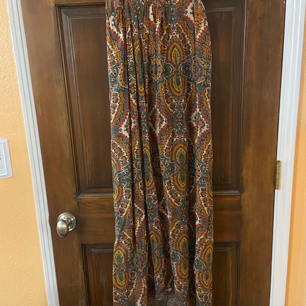 Paisley Print Maxi dress